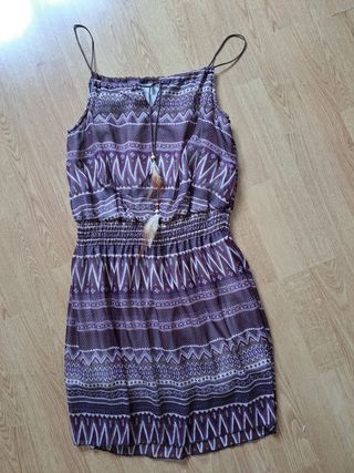 Vestido estilo étnico talla M