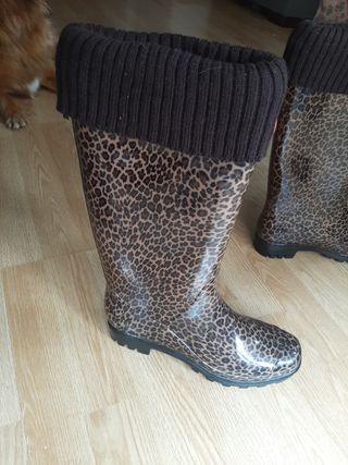 Botas de agua HUNTER- Leopardo
