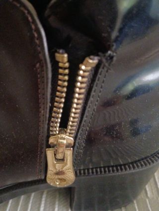 Botines granate oscuro