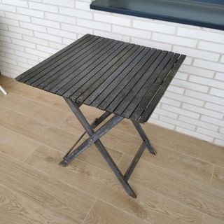 Mesa de jardín plegable