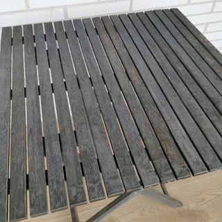 Mesa de jardín plegable