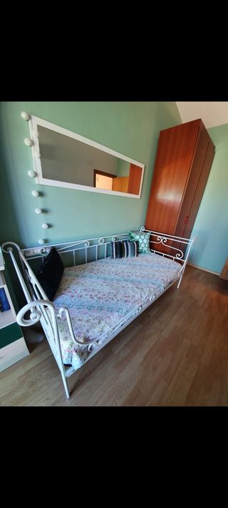 Cama de yerro forjado