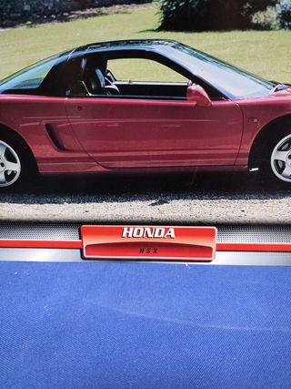 Honda nsx lamina publicidad