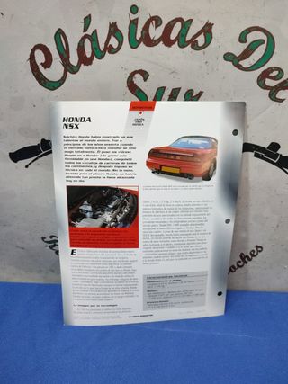Honda nsx lamina publicidad