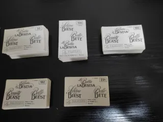 Cromos La Bella y la Bestia Panini