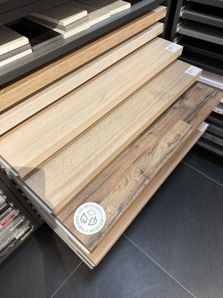 encimera de madera estratificada