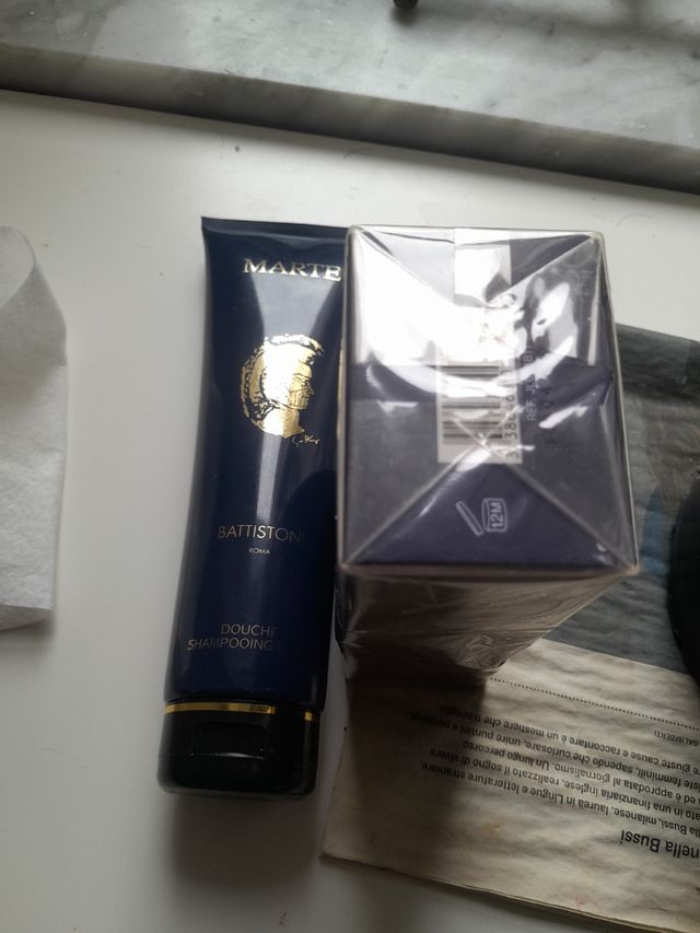 Set 2 gel douche uomo lanvin e battistoni