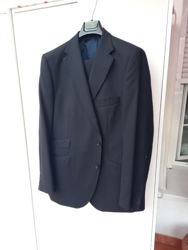 Traje azul marino Corte Ingles