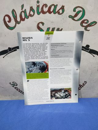 Mazda mx5 lamina caracteristicas