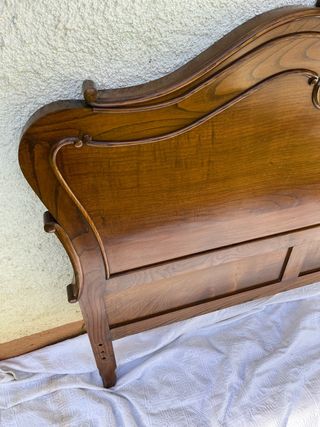 Cabecero vintage de castaño