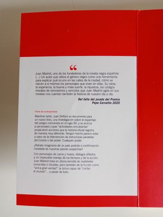 Gloria Bendita. Juan Madrid