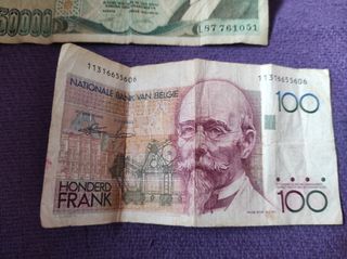 Billetes de Francia, Egipto, Cuba, Turquía...