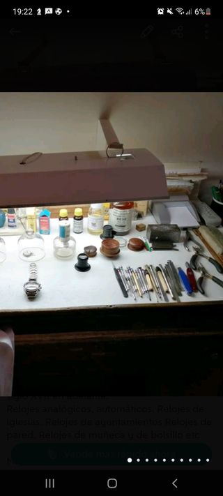 Reparación de relojes - Taller de relojería 