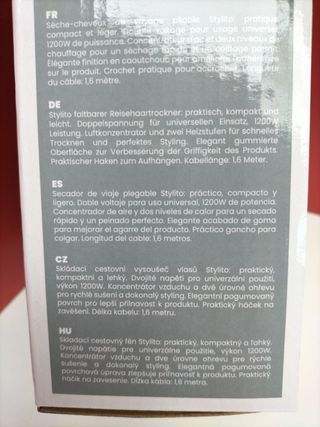 SECADOR DE PELO ARDES STYLITO