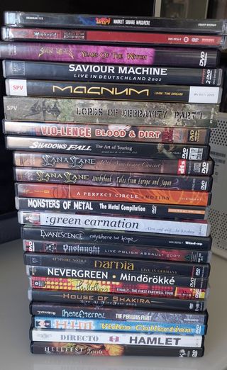 DVDs Musicales Heavy, trash, death 