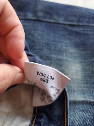 pantalon vaquero caballero