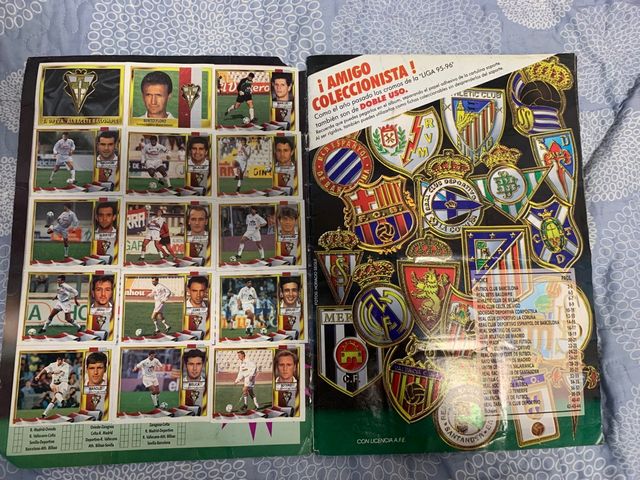 Álbum Cromos Liga 95/96