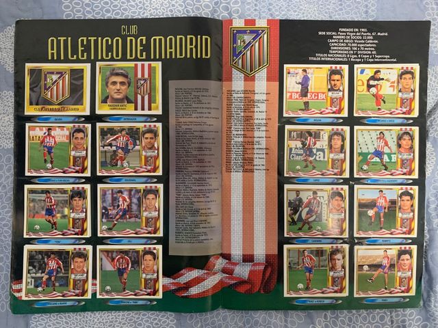 Álbum Cromos Liga 95/96