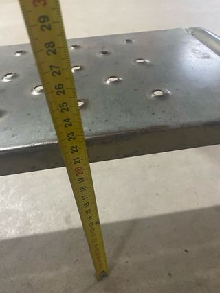 Escalón caravana o autocaravana.