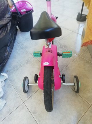 Bicicleta niña rosa 4 años