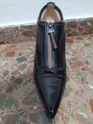 zapatos hispanitas negro sin estrenar