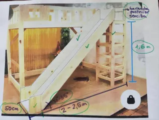 escaleras literas y altillos