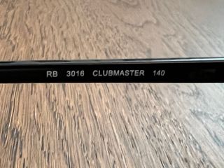 Ray-Ban Clubmaster Black Frame Brown Lens