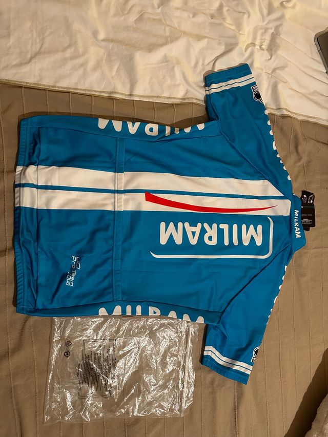 Maillot milram equipo ciclista profesional NUEVO