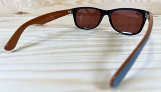Ray-Ban New Wayfarer White Frame Red Mirrored Lens