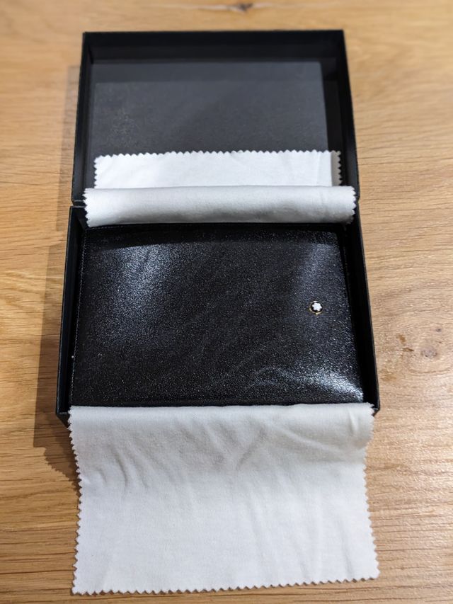 Cartera Meisterstück 7CC cuero negro (mod. 14094)