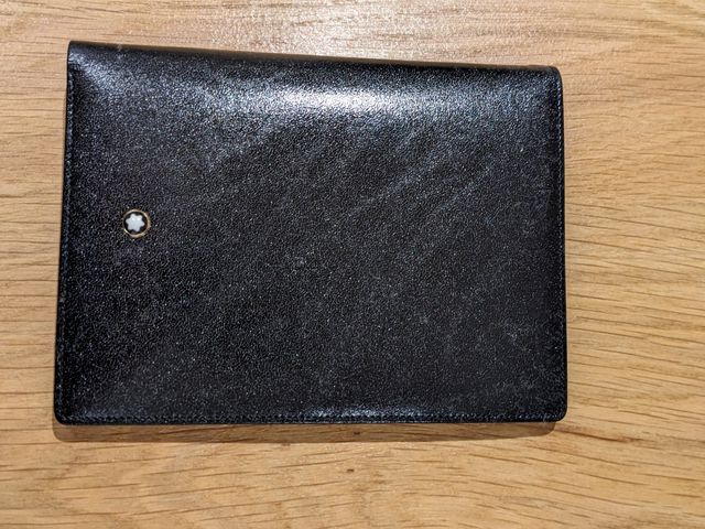 Cartera Meisterstück 7CC cuero negro (mod. 14094)