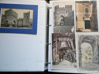 GRAN ÁLBUM CON MÁS DE 150 FOTOS POSTALES ENTRADAS