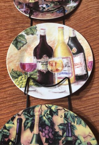 Platos de decoración