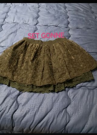 set 7 gonne colorate corte