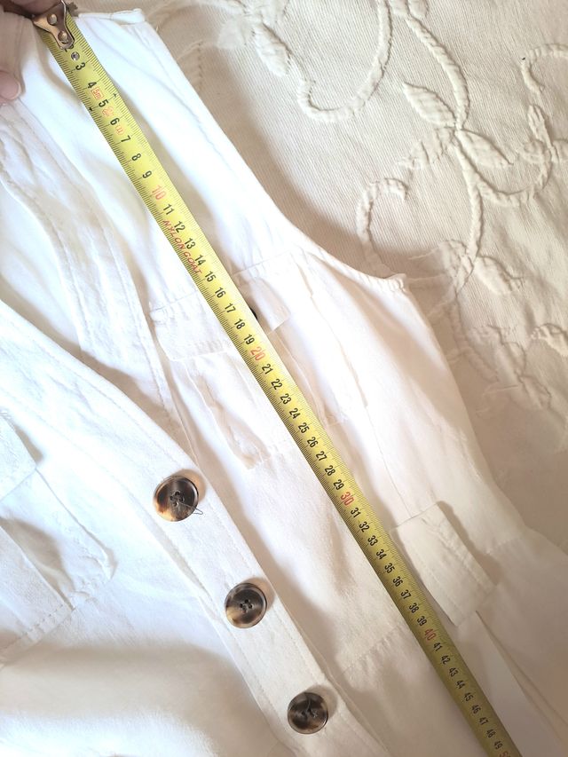 Vestido lino abotonado ideal