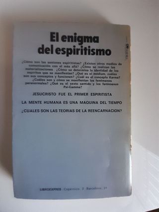El enigma del espiritismo. Charles Ritz.
