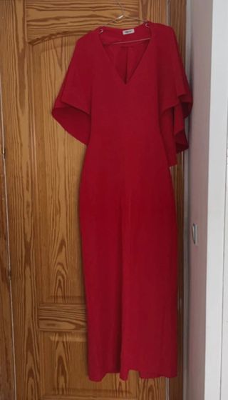 Vestido largo rojo