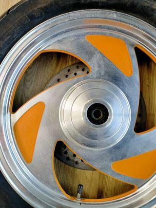 llanta custom delantera completa