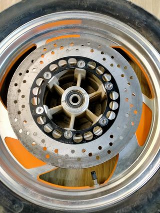 llanta custom delantera completa