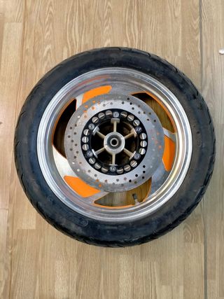 llanta custom delantera completa