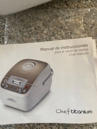 Robot de cocina Chef Titanium