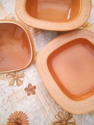 ceramica centro tavola 3 Pezzi