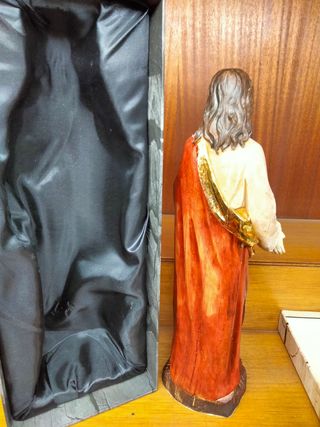 imagen Sagrado corazón Jesucristo 30 cm con caja