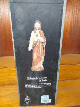 imagen Sagrado corazón Jesucristo 30 cm con caja