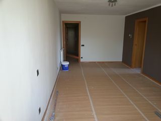 trabajo de paleta..pintor Alisado de pared..