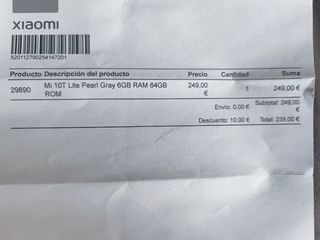 Xiaomi mi 10 T lite 5G