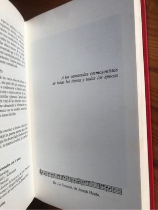 La creación del universo