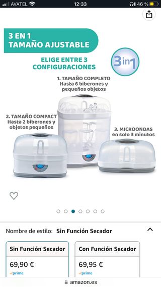 Esterilizador chicco