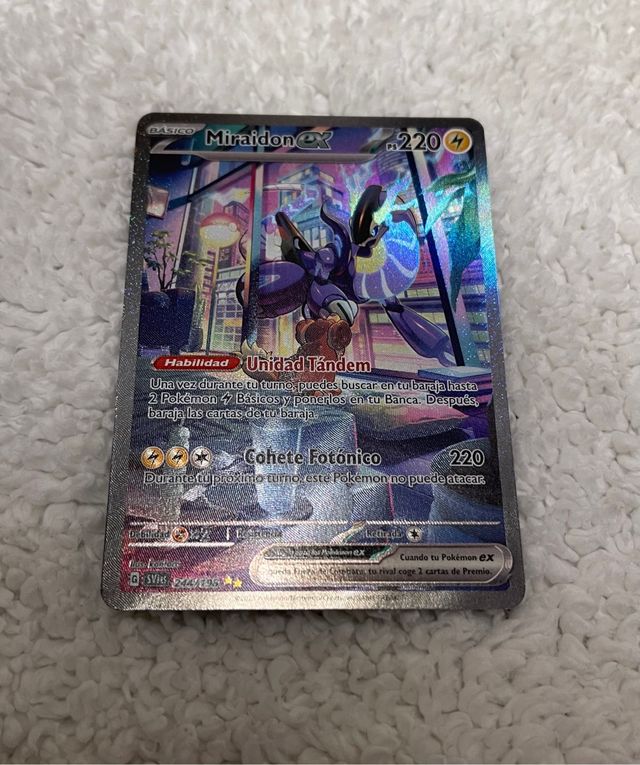 Miraidon Ex Full Alt Art Escarlata y Purpura de segunda mano por 45 EUR