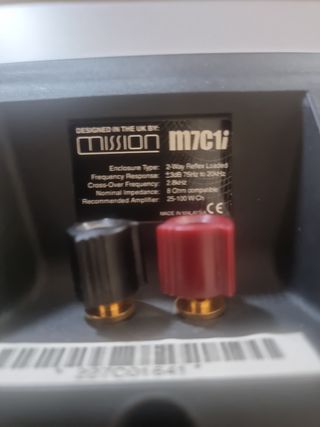 Altavoz central Mission home cinema